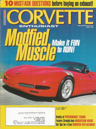 CORVETTE ENTHUSIAST 2004 JAN - C2 MAGNESIUM HOODS, CASCADE 56 2X4